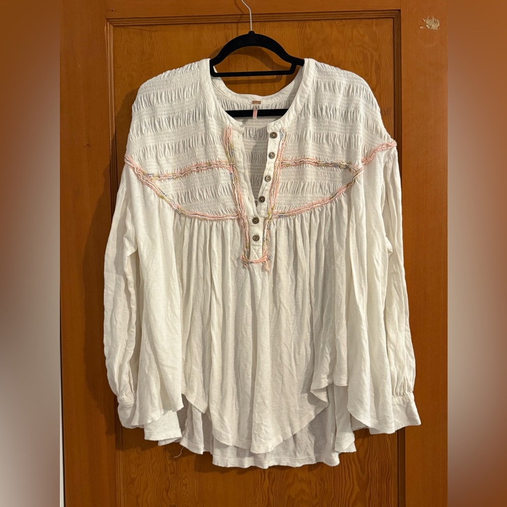 Free People Mara Mae Tunic Top Size Small